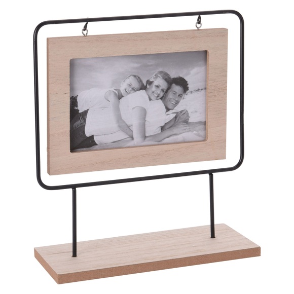 Rahmen zum Hinstellen LOFT Natürliches Holz 25x8x20.8 cm