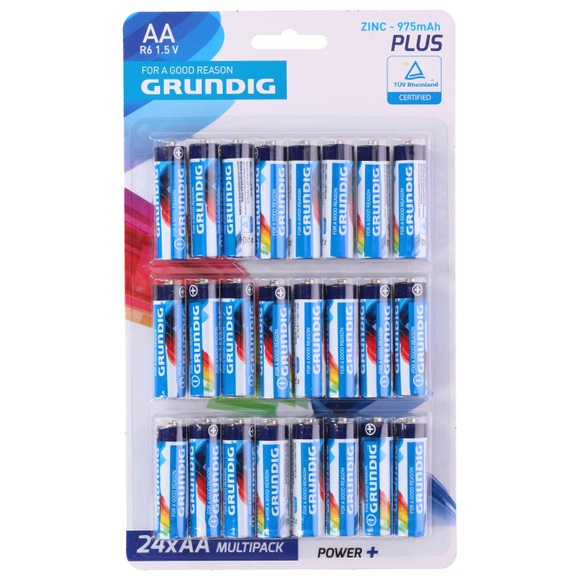 Grundig AA Batterien 24 Stück