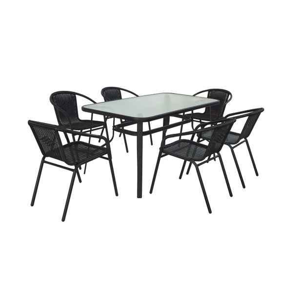 Bistroset GENEVA 7-teilig