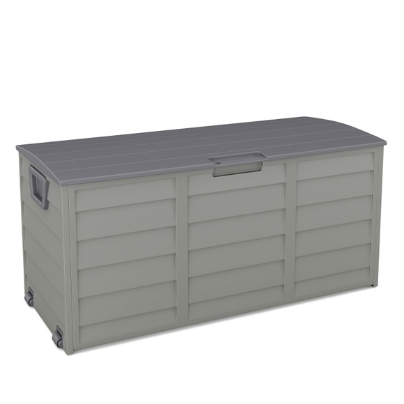 Kissenbox Gartenbox grau