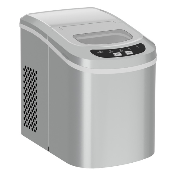 Eiswürfelmaschine silber 2.2L - 12 kg / 24 h