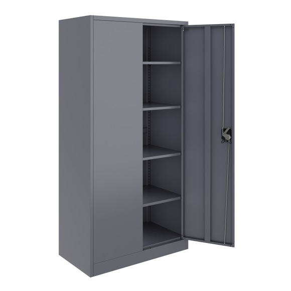 Aktenschrank mit 4 Böden anthrazit