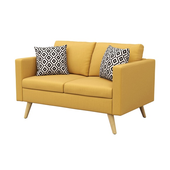 Sofa BLAIR 2-Sitzer gelb
