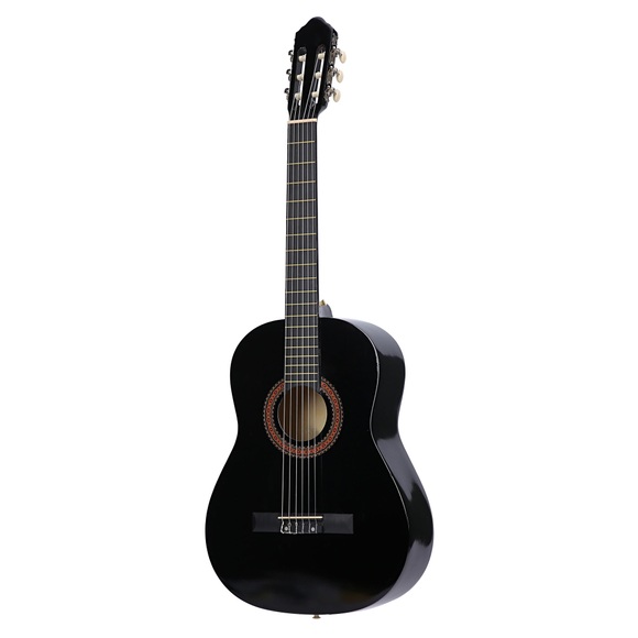 Akustische Gitarre schwarz
