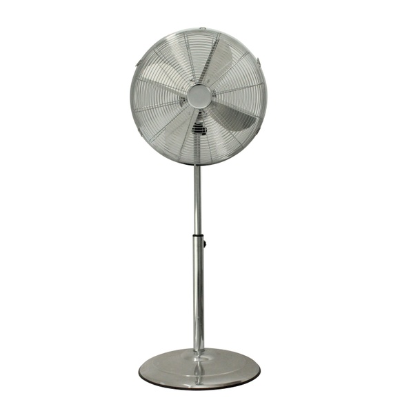 Standventilator silber