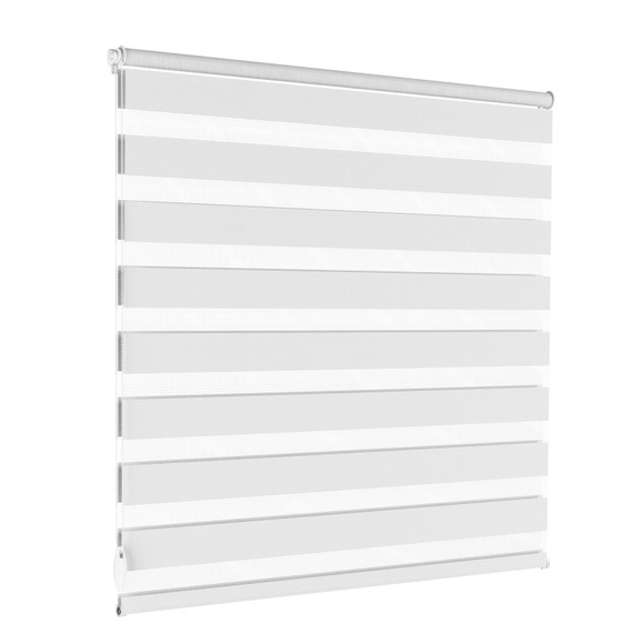 Doppelrollo weiss 100 x 100 cm