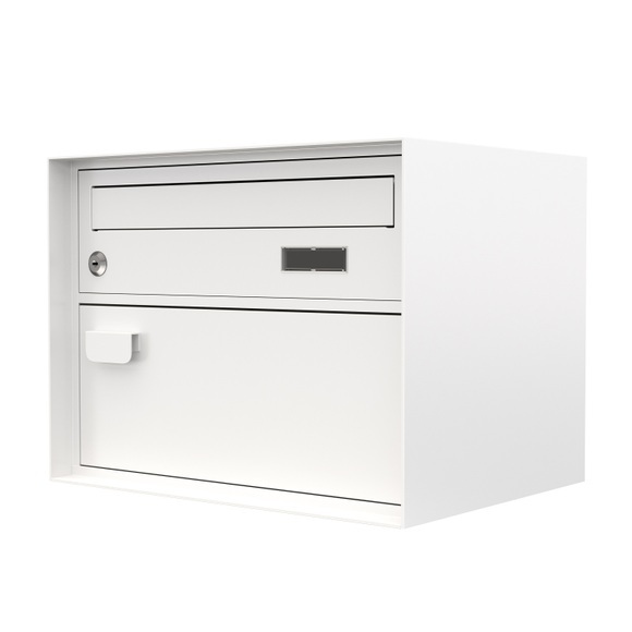 Briefkasten 41 x 31 cm weiss