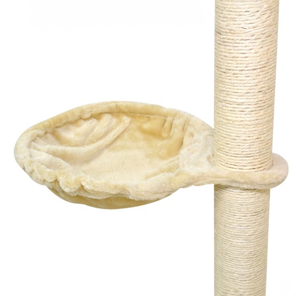 2x Körbchen für Katzenbaum beige 40 cm