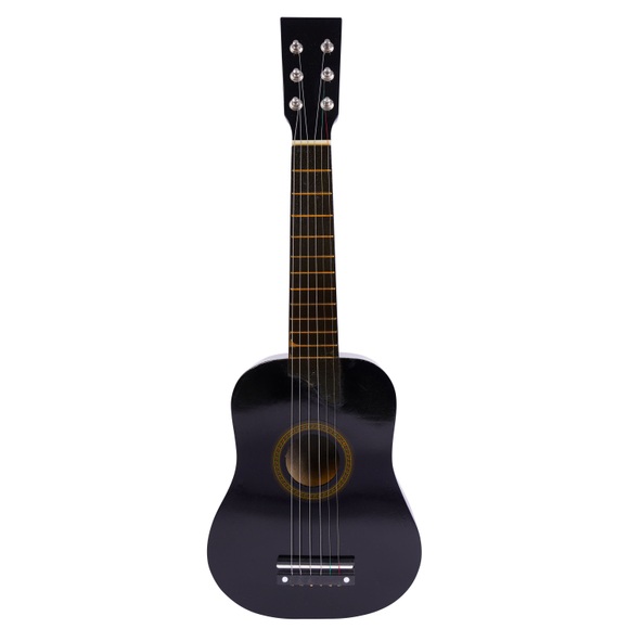 Kindergitarre akustisch schwarz