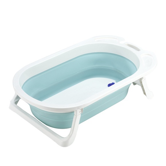 Babybadewannen faltbar blau