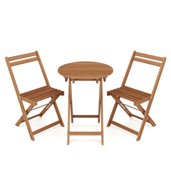 Bistroset Holz KORSIKA 3-teilig