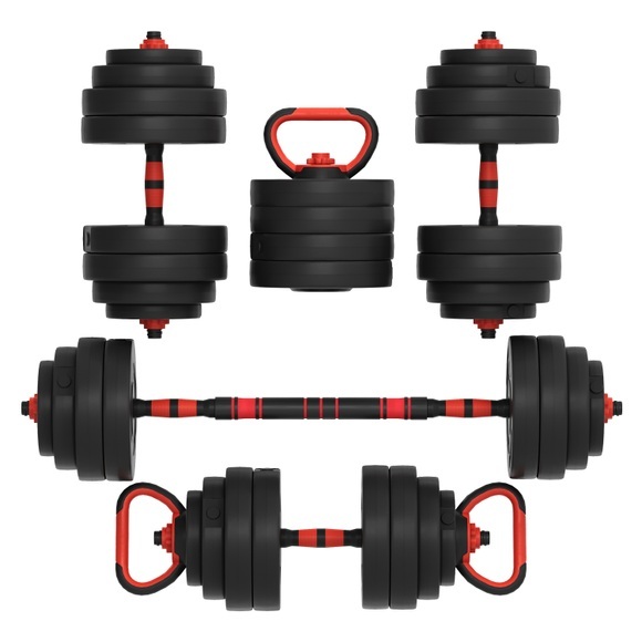 Hantelset 3-in-1 40 kg