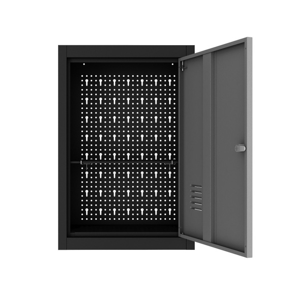 Werkzeugschrank mit Lochwand 40 x 60 cm