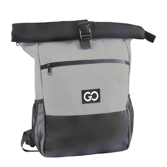 Rolltop Rucksack MERAN grau