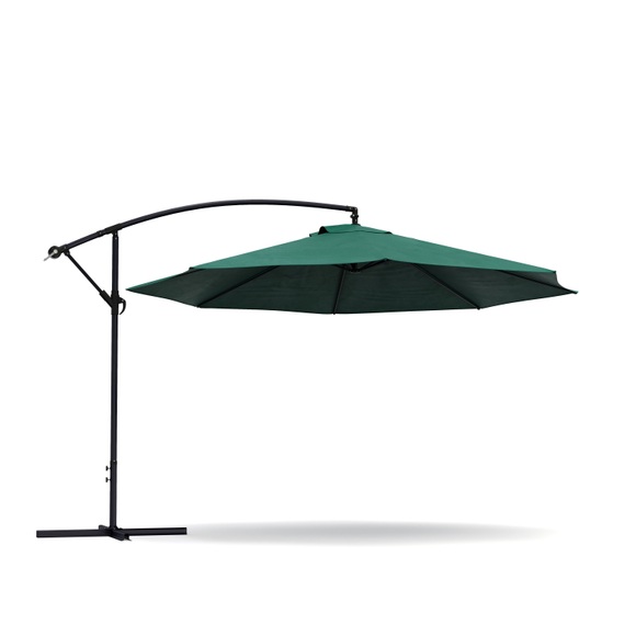Sonnenschirm Ampelschirm SUN 300 cm grün