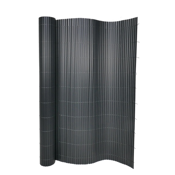 Sichtschutzmatte PVC 500 x 200 cm anthrazit