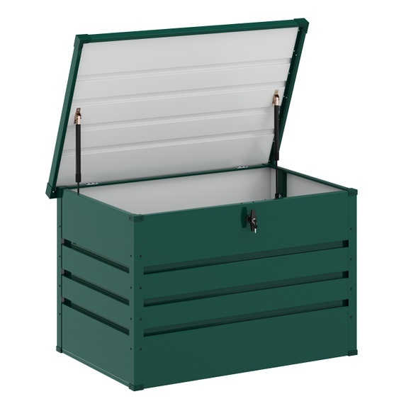 Gartenbox wasserdicht MONACO 100 x 62 x 64 cm 300L grün