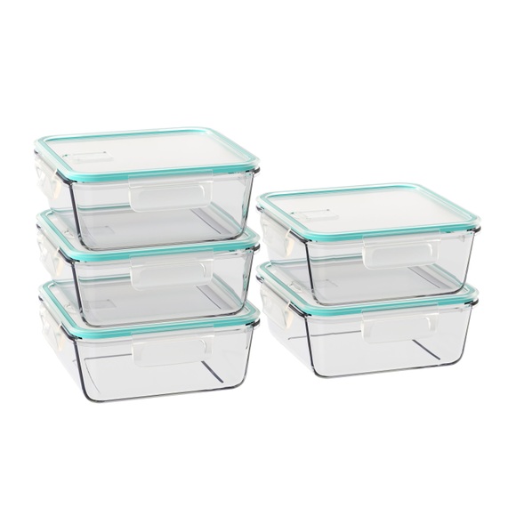 Vorratsbehälter Glas 5er Set 800 ml