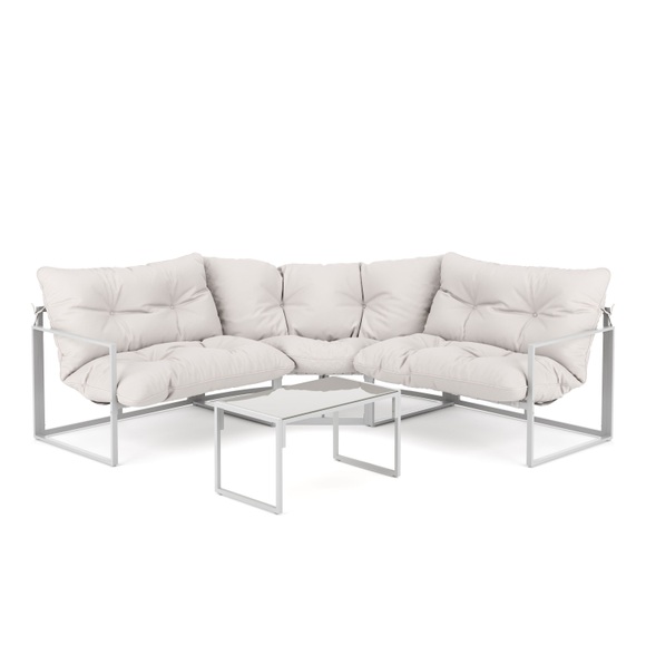 Lounge FLORENZIA weiss
