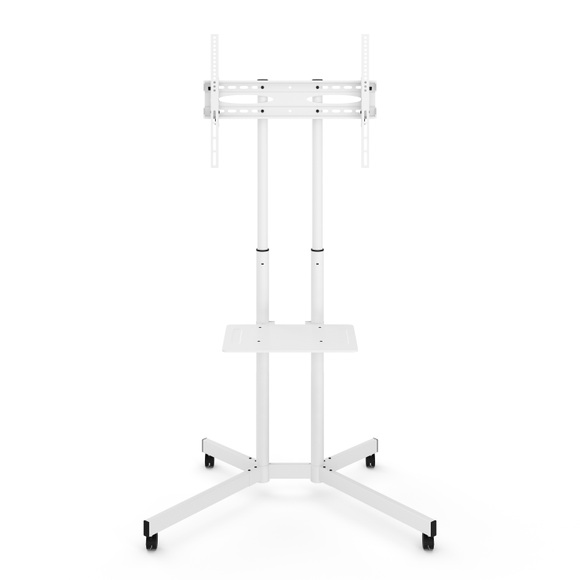 TV-Ständer mobil mit Rollen 32-70'' weiss