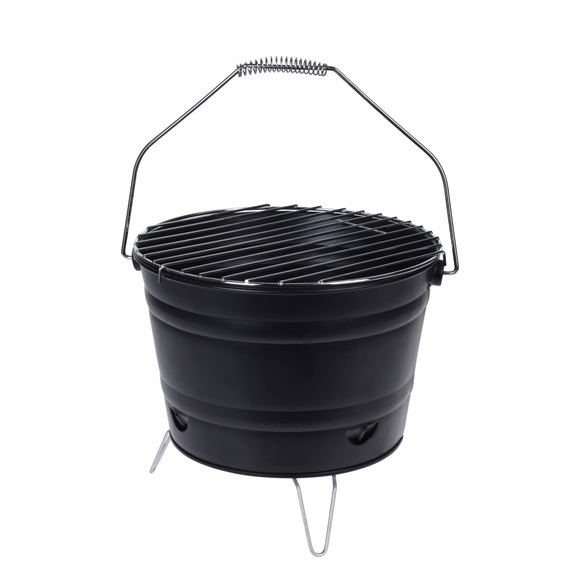 BBQ Holzkohlegrill Eimergrill 27 cm