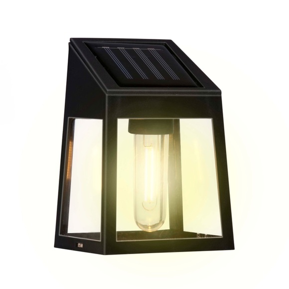 Solarlampe Wandleuchte warmweiss