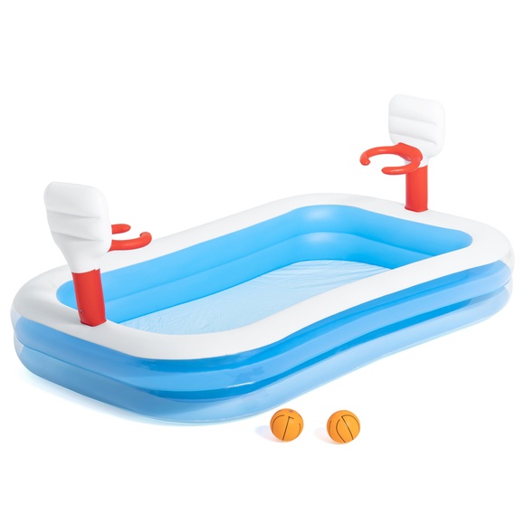 Bestway Kinderpool Basketball 254 x 168 x 102 cm