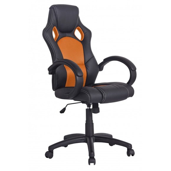 Bürostuhl Sportsitz Chefsessel orange