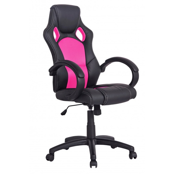 Bürostuhl Sportsitz Chefsessel pink