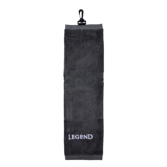 LEGEND Golfhandtuch 41 x 51 cm anthrazit