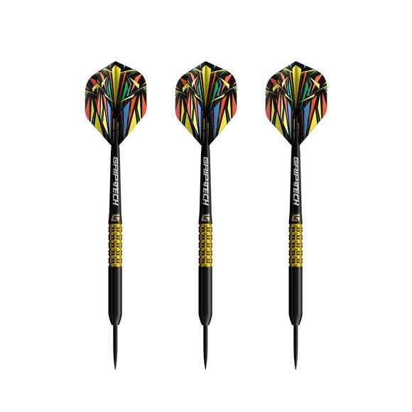 GOAT Athlete Steeldart 12 g 3er Set schwarz/gold
