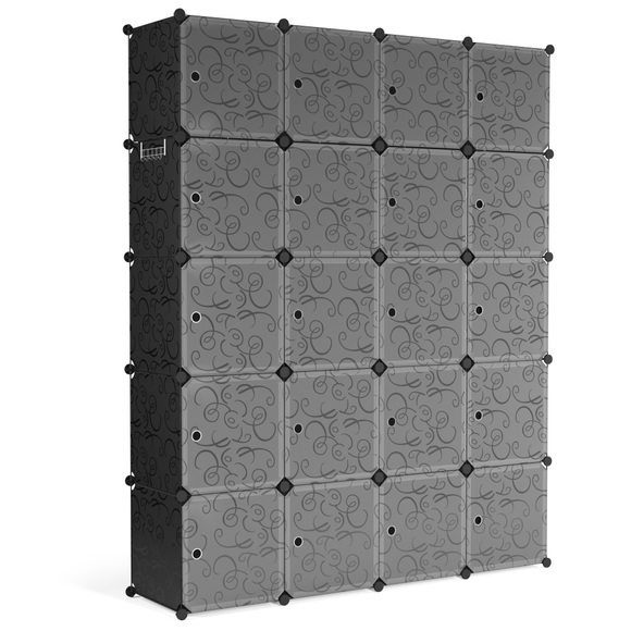 Kleiderschrank Steckregal