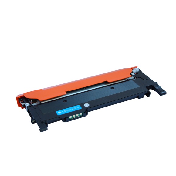 Toner cyan kompatibel mit Samsung CLT-C 406 S/ELS / C406