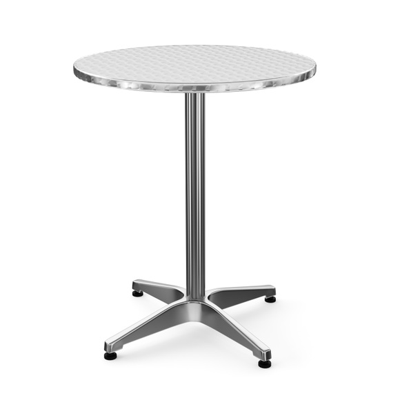 Alu Bistrotisch rund Ø60 x H70 cm