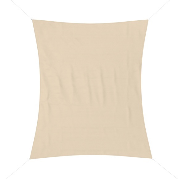 Sonnensegel 3x4 m beige