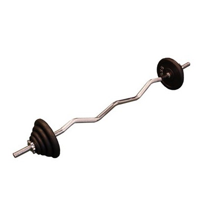 Curlstange Hantelset 28.5 kg