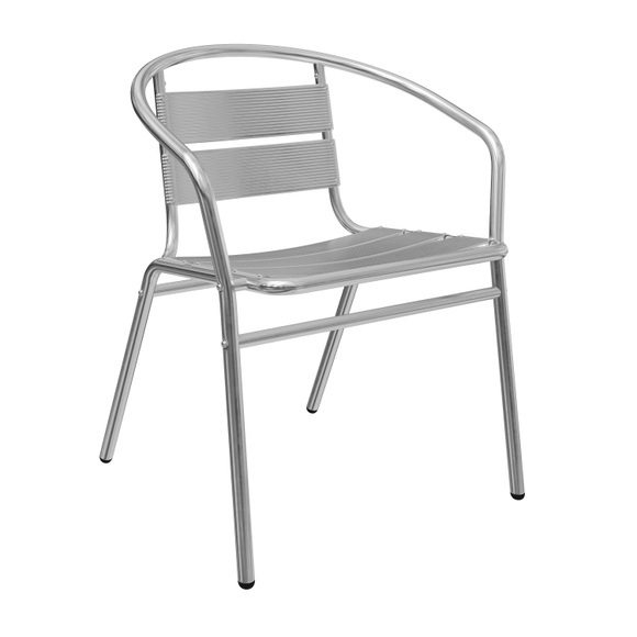 Aluminium Stuhl stapelbar