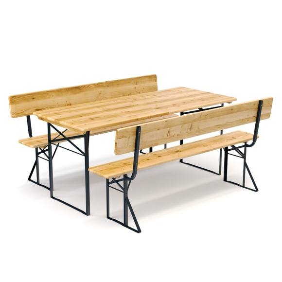 Festbank Bierzeltgarnitur 177 x 69/25 cm