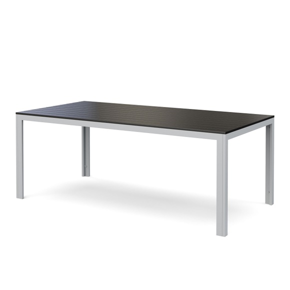 Tisch Polywood 200x100 cm anthrazit