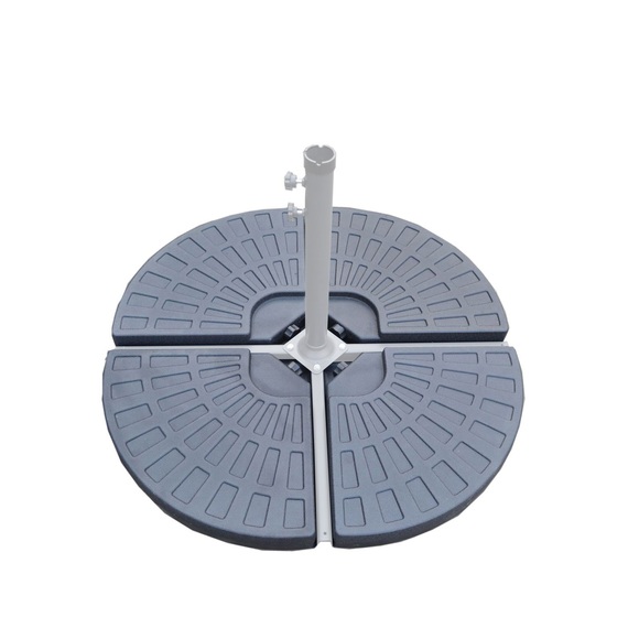 Sockel für Ampelschirme 4-er Set