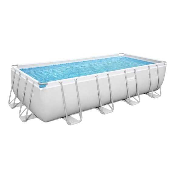 Bestway Swimming Pool Komplett-Set 488 x 244 x 122 cm