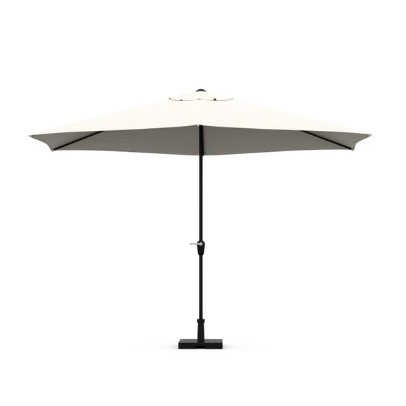 Sonnenschirm NOYA 300 x 200 cm weiss