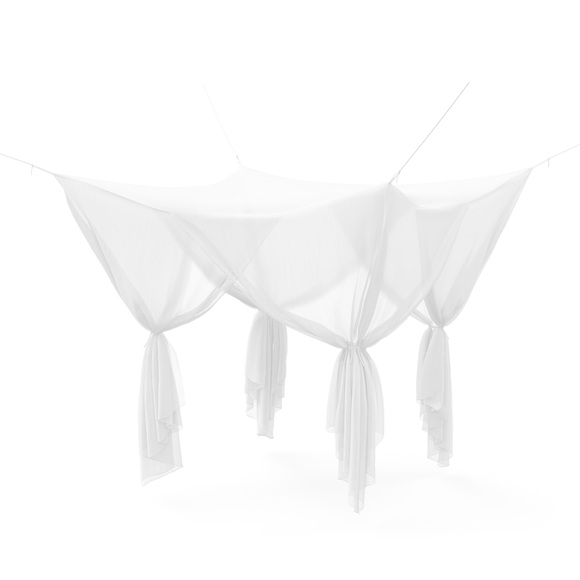 Moskitonetz 220 x 220 x 210 cm weiss
