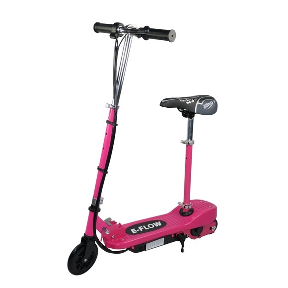 E-Scooter pink mit Sitz