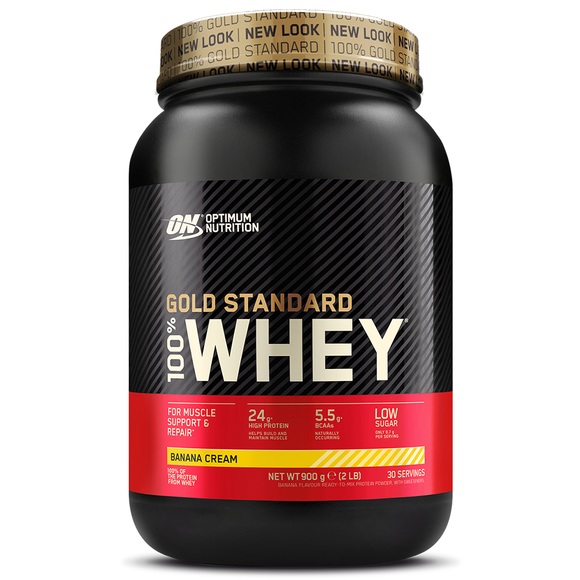 Optimum Nutrition 100 % Whey Gold Standard, Banane, Pulver
