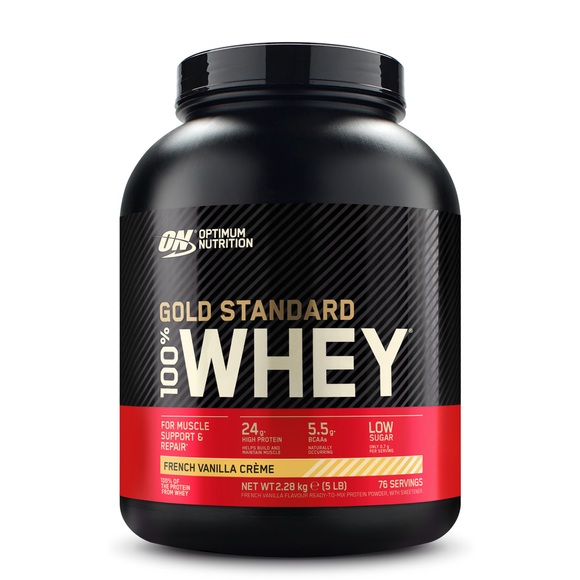 Optimum Nutrition Whey Protein Gold Standard 2267 g French Vanilla Crème