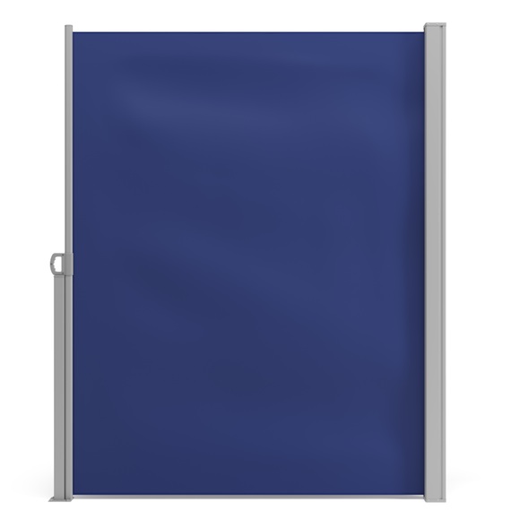 Seitenmarkise 180 x 400 cm blau