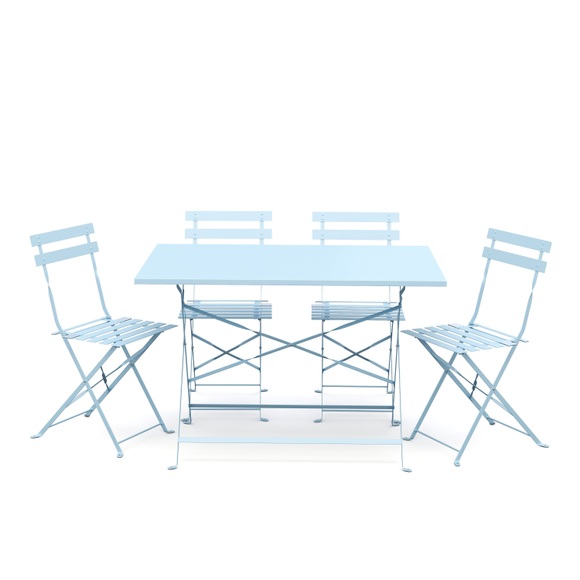 Bistroset 5-teilig blau
