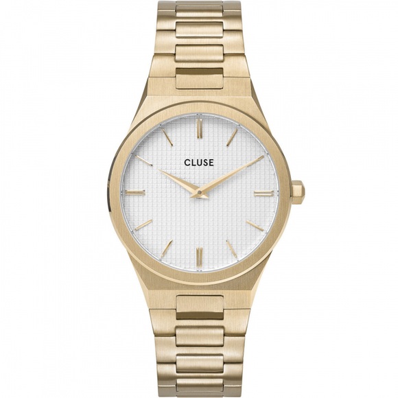 Cluse Vigoureux 33 H-Link, Gold, Snow White/Gold CW0101210002
