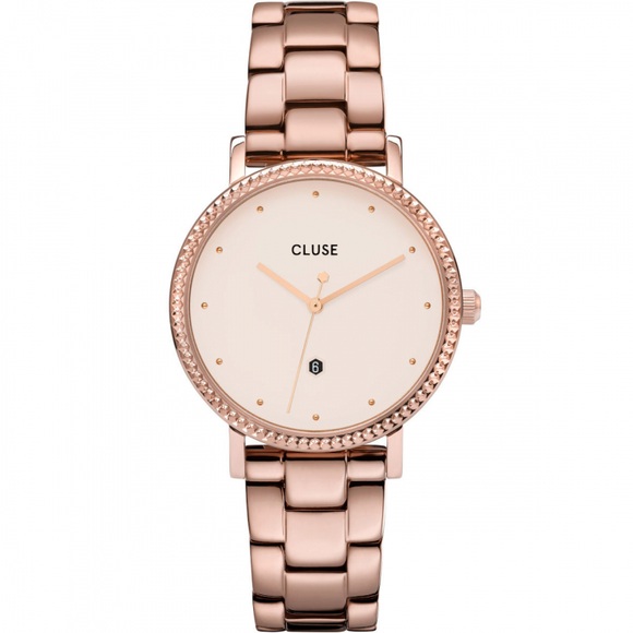 Cluse Le Couronnement 3-Link, Rose Gold, Winter White/Rose Gold CW0101209009